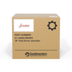 16" Pad Driver w/holder