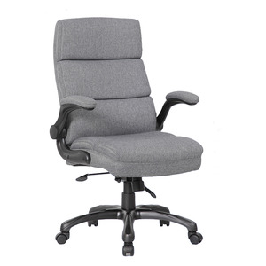 14280 High Back Fabric Executive Chair- Gray