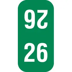 Smead Compatible Top Tab Yearcode 70800 Label Rolls
