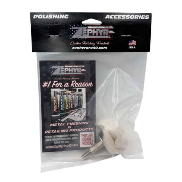 2" Goblet Buff Round End Shank