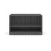 PL1013 OPEN BOOKCASE - COASTAL GRAY