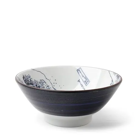潮工房　小西潮氏　Glass bowl 32cm 潮工房 小西潮氏 Glass bowl 32cm Koushi Blue 8.25