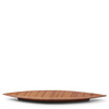 Hazara Leaf Plate Brown 14.5" x 3.75"