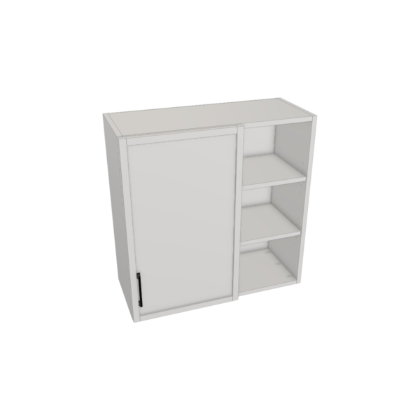 Fresno Pure White Box  Wall Blind Corner Kit -30” x 30” x 13”