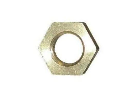 Hex Locknut, 3/4-in NPSL, Brass