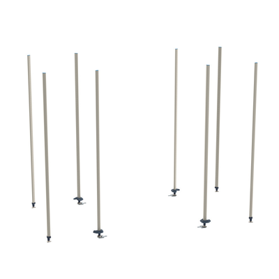 Metro BTEX3 Qwiktrak Stationary End Unit Kit for Metromax IQ Storage Systems