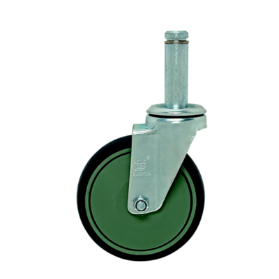 Quantum WR-00H Casters, set of (4) 5" swivel (2 with brakes), th