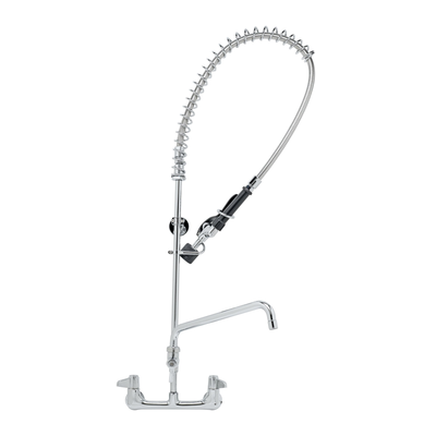 T&S Brass 5PR-8W14-C Equip Pre-Rinse Unit 8" Wall Mount Low Flow Pre-Rinse Unit