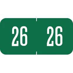 GBS/VRE Compatible Yearcode 94600 Label Rolls