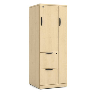 PL207 65" WARDROBE/STOARGE CABINET- Maple