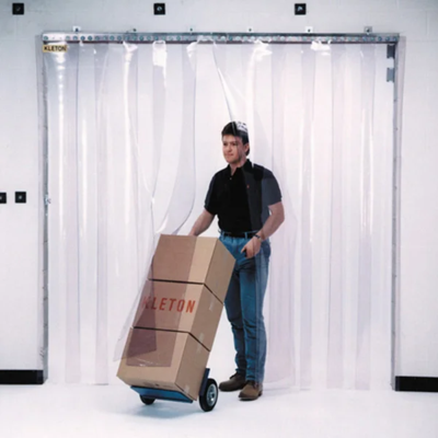 Strip Curtain Doors - Standard Temp - 6' x 8' Door Opening
