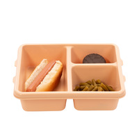 Cook's Brand 630-9113CP 3-Compartment Correctional Meal Tray