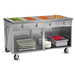 FWE HLC-4W6-1-DRN-OB Four Well Radiant Steam Table