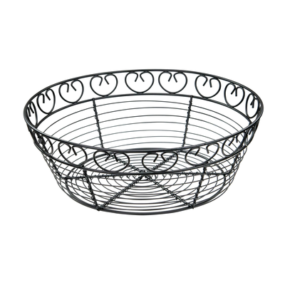 Winco WBKG-10R 10" Dia. X 3"H Bread/Fruit Basket