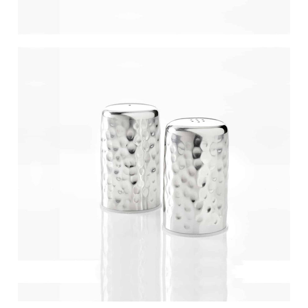 Hammered Salt & Pepper Shakers