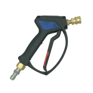 MTM Hydro SG28 Spray Gun, 4000 PSI, 12 GPM, Brass Socket, and SS plug Installed