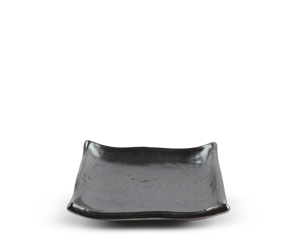 Iron Glaze 5" Sq. Plate