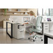 PL248 MOBILE PEDESTAL BOX/BOX/FILE - Espresso