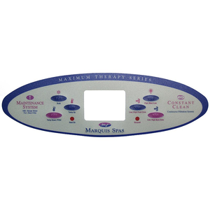 Marquis MTS Series 6-Button Overlay 650-0447