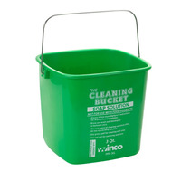 Winco PPL-3G Cleaning Bucket - Green Soap, 3 Quart