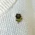 FLORAL PIN BLACK ROSE