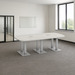 PALAR7636N-BRUSHED - 8ft. Arena Conference Table with Brushed Palmer Base