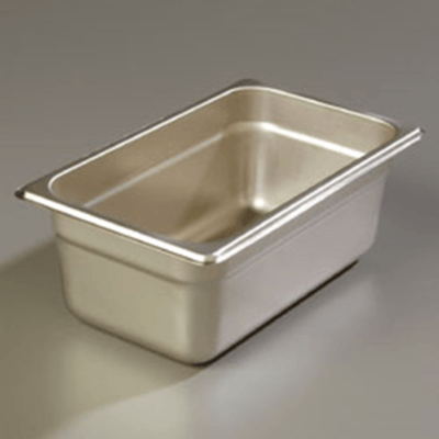 Carlisle 608144 Heavy-Duty 1/4 Size 4"D Food Pan