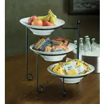 Capsacks Stands American METALCRAFT, Inc. - STAND, ROUND, THREE-TIER
