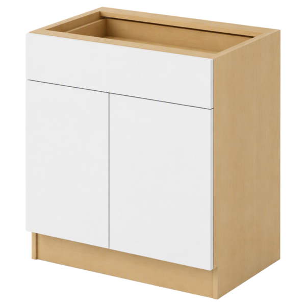 SOHO Base Cabinet - 24"W 34 1/2"H 24"D 2D, 1Drw, 1S