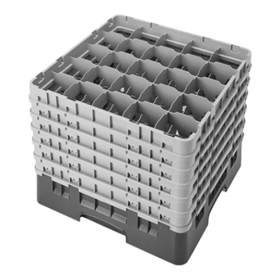 Cambro 25S1114184 Camrack Glass Rack with 6 Extenders