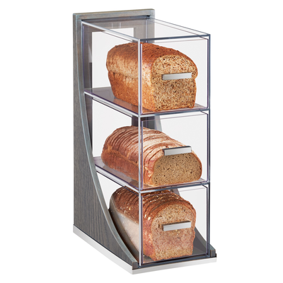 Cal-Mil 3815-83 6-1/2"W x 13"D x 20-1/4"H Ashwood Bread Case