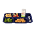 Cook's 630-400A-NAVY 6-Compartment ABS Cafeteria Tray