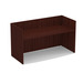 PL169NTT GALLERY DESK- NO TRANSACTION TOP- MAHOGANY