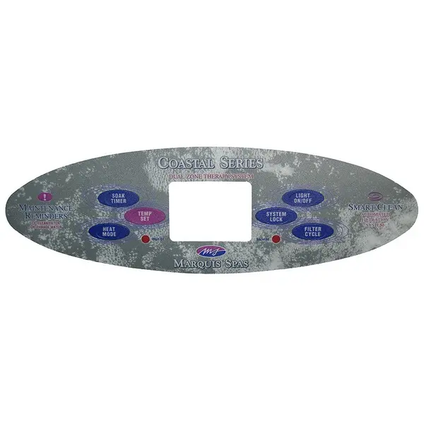 Marquis Coastal Series 6-Button Overlay
