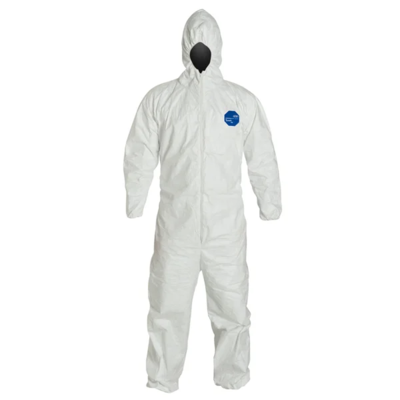Coveralls - X-Large - Tyvek 400 - White - Hooded