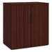 PL152 37"h STORAGE CABINET- Mahogany