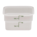 Cambro Poly 2 qt. CamSquare Containers