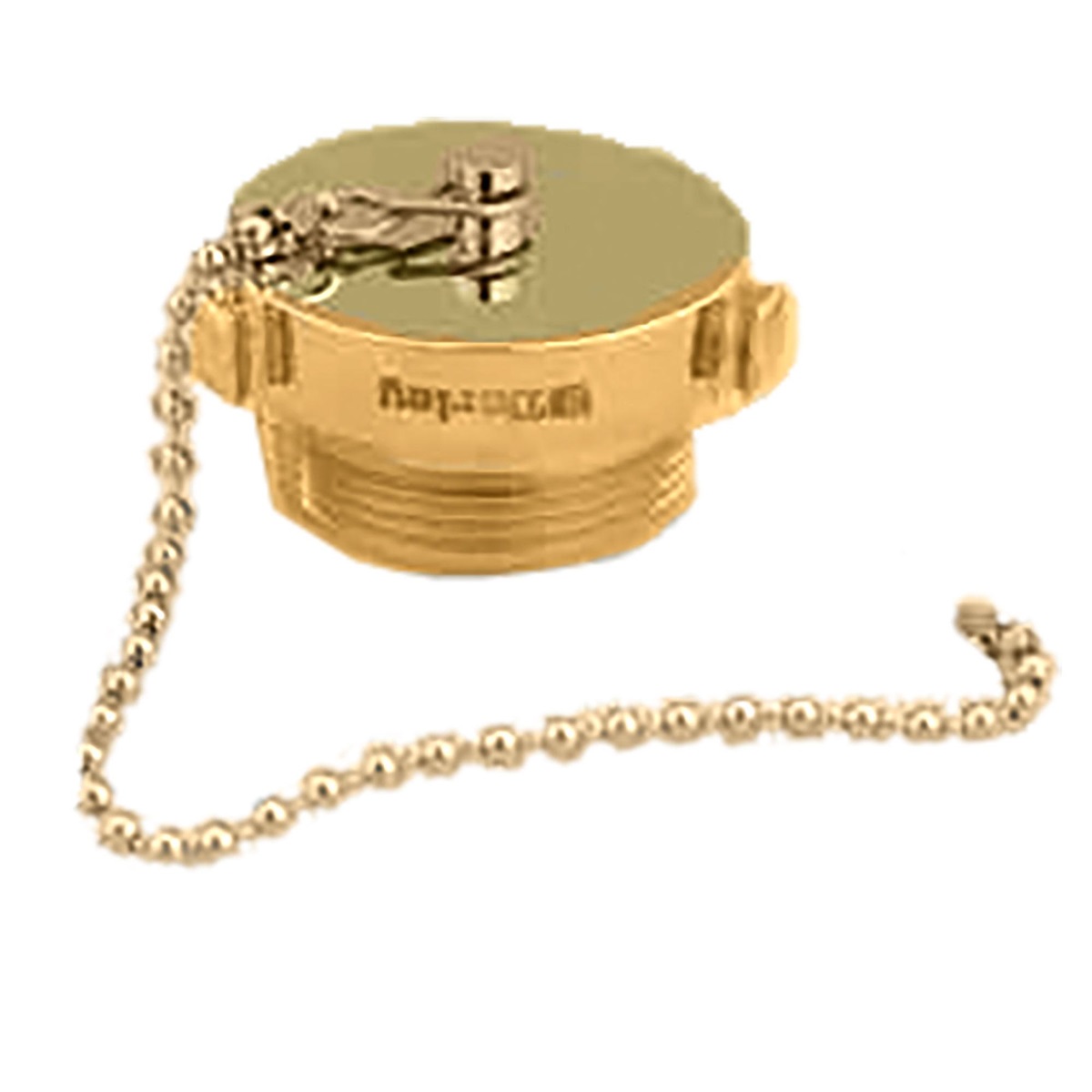 CCI 1 1/2" Female Thread Hose Plug Rough Brass