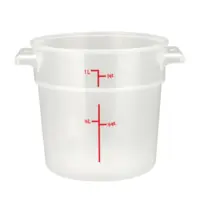 Winco PTRC-1 Storage Container 1 Qt.