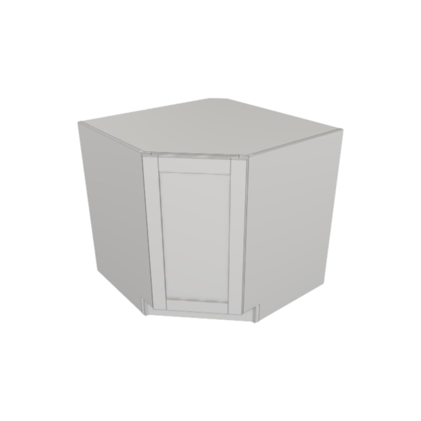 Metropolitan White Corner Sink Single Door False Front- 36 W X 34 1/2 H X 24 D