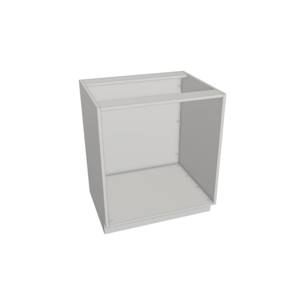 Vail Pure White Box  Base Oven Cabinet Kit - 30"