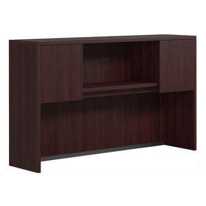 CLAHU3001- Hutch with 2 Laminate Doors- Mahogany