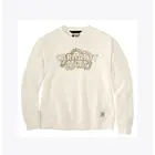 CARHARTT 107404 - Women's Sawyer Mothers Day Crewneck Sweatshirt - Eggshell