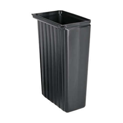 Cambro 8 Gallon Black Trash Container