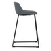 36351GREYF0309 - ZEST BISTRO STOOL- DARK GRAY