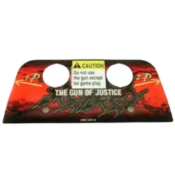 BUTTON SHEET DX THE GUN OF