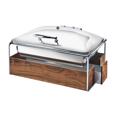 Cal-Mil 3705-49 8 qt. capacity Mid-Century Chafing Dish