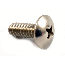 Stainless Steel Phillips Truss Screw - 10 - 24 X 0.5 In