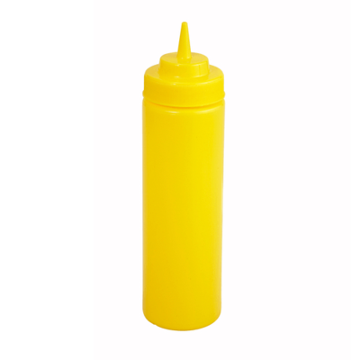 Winco PSW-12Y Squeeze Bottle 12 Ounce