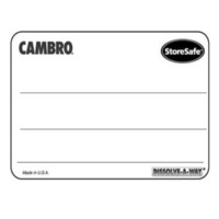 Cambro 1252SLINB250 Storesafe Food Rotation Label 1-1/4" X 2"